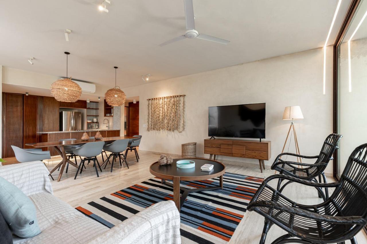 308-303 Beautiful Apartments With 3 Bedrooms Tulum Esterno foto
